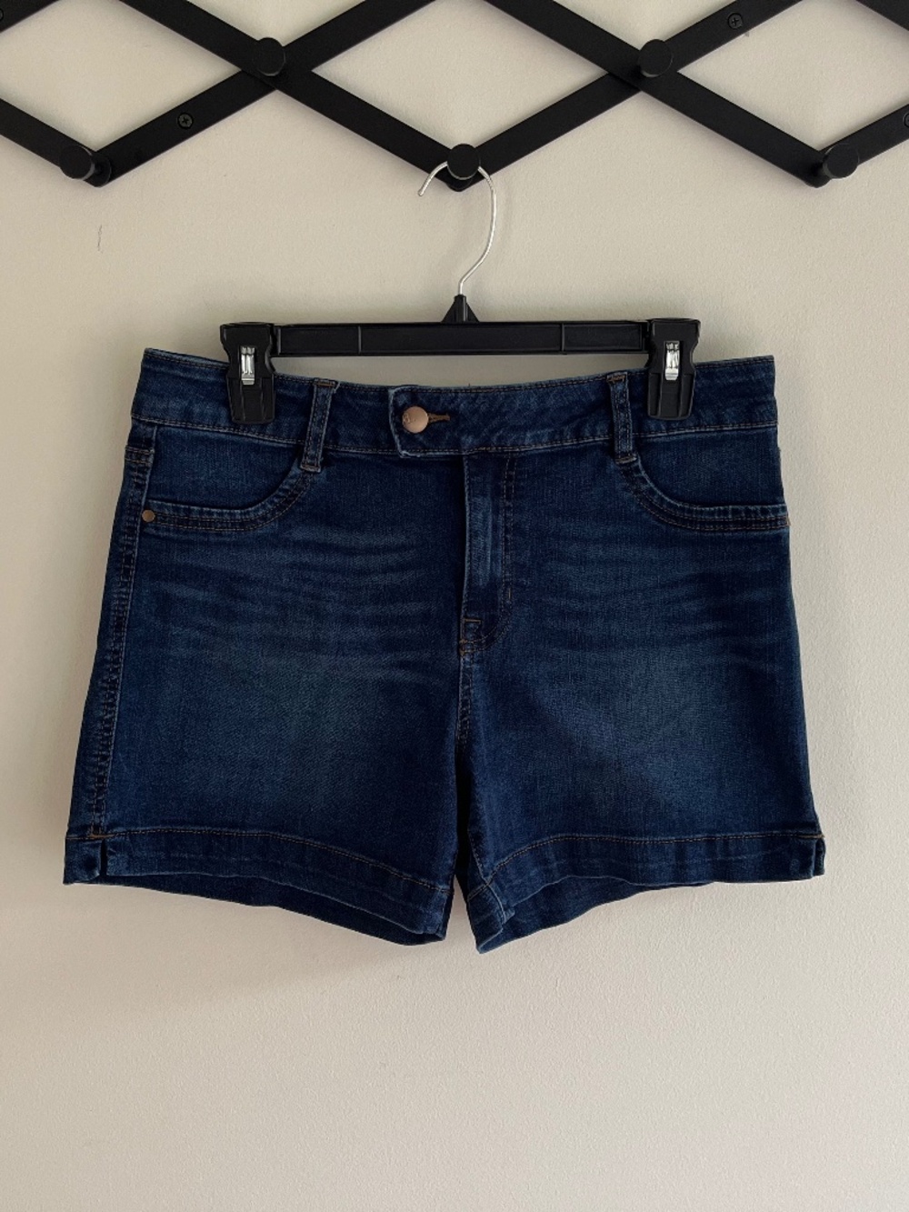 D. JEANS - Dark wash denim shirts, size 10